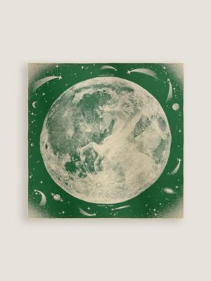 HERMES エルメス　シルクスカーフ 42 夜空 Clair de Lune scarf 70 | Hermès USA